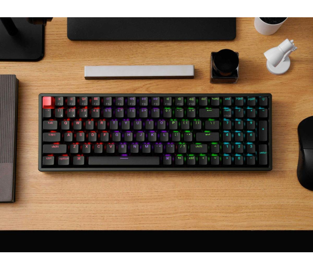 Keychron K4X J1 Mechanical SuperSwitch Red HS RGB Alu TKL - 1507494 - zdjęcie 4